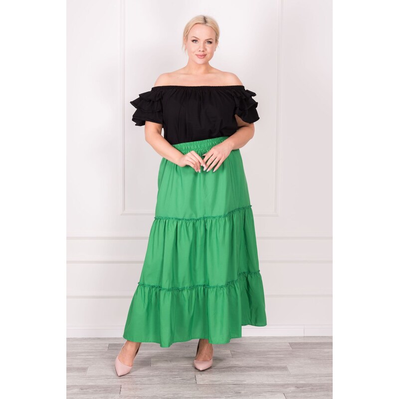 Turecko Dlhá sukňa - zelená