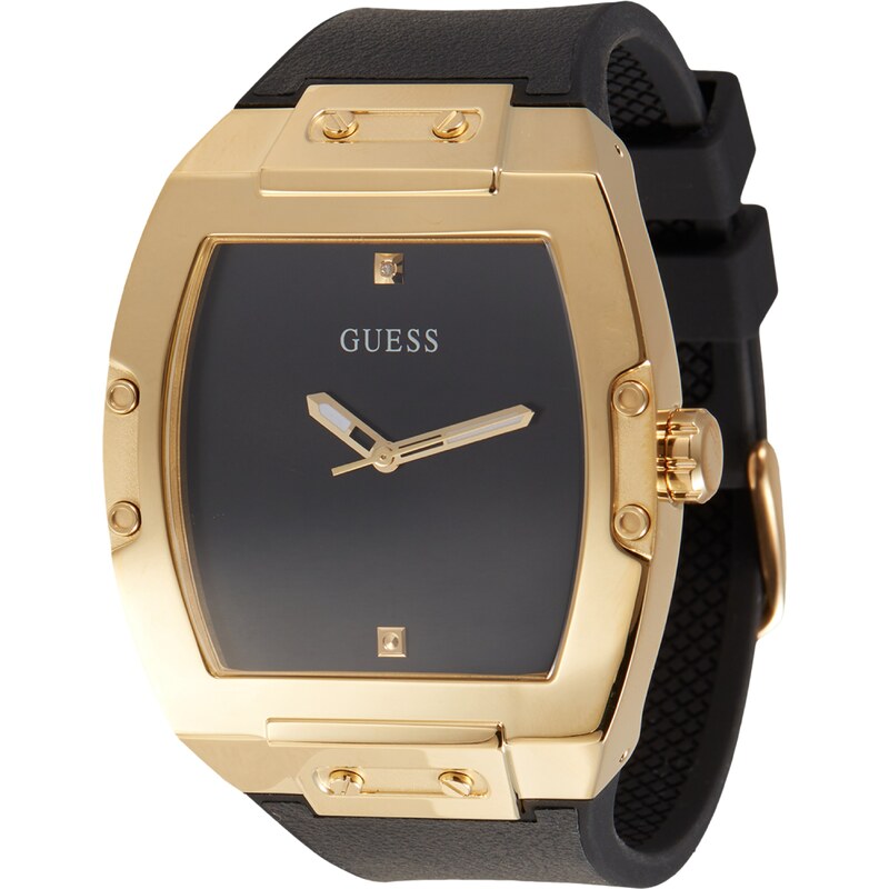 GUESS Analógové hodinky GW0386G3 zlatá / čierna 55409819