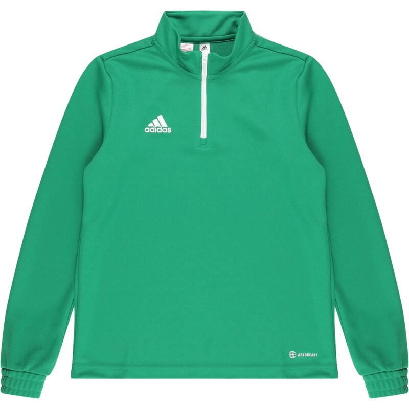 ADIDAS PERFORMANCE Športová mikina Entrada 22 zelená / biela 67750125