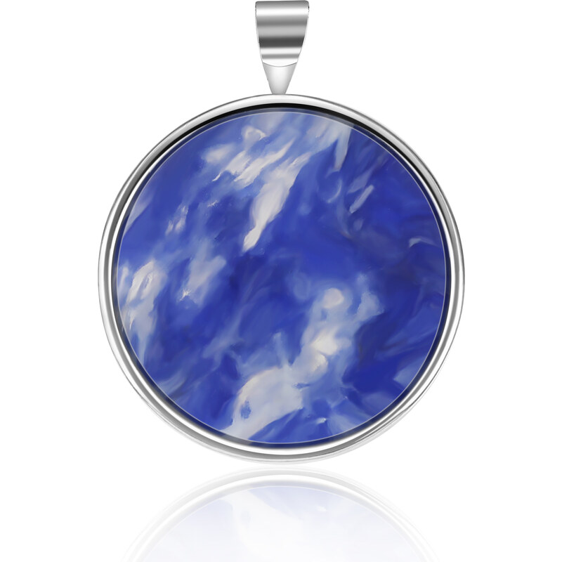 Olivie Strieborný prívesok BLUE SODALIT 6015 33297528