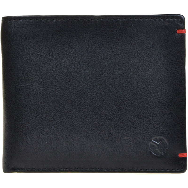 SEGALI Pánska kožená peňaženka 7108 black 66592344