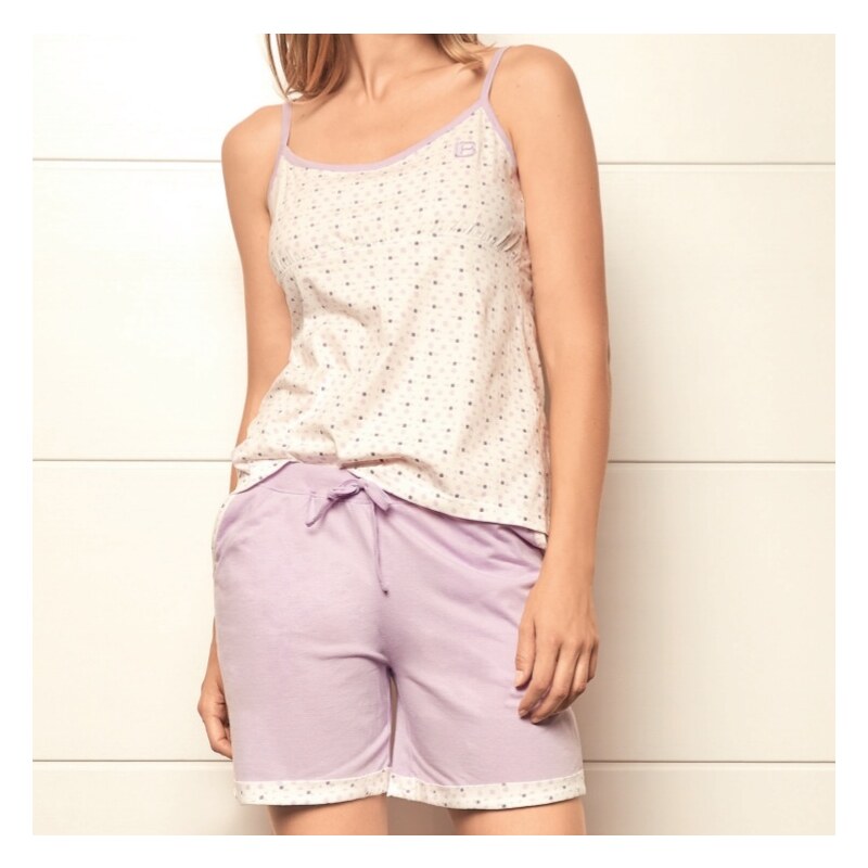 Pyžamo Laura Biagiotti Orchidea Lilac 56369267