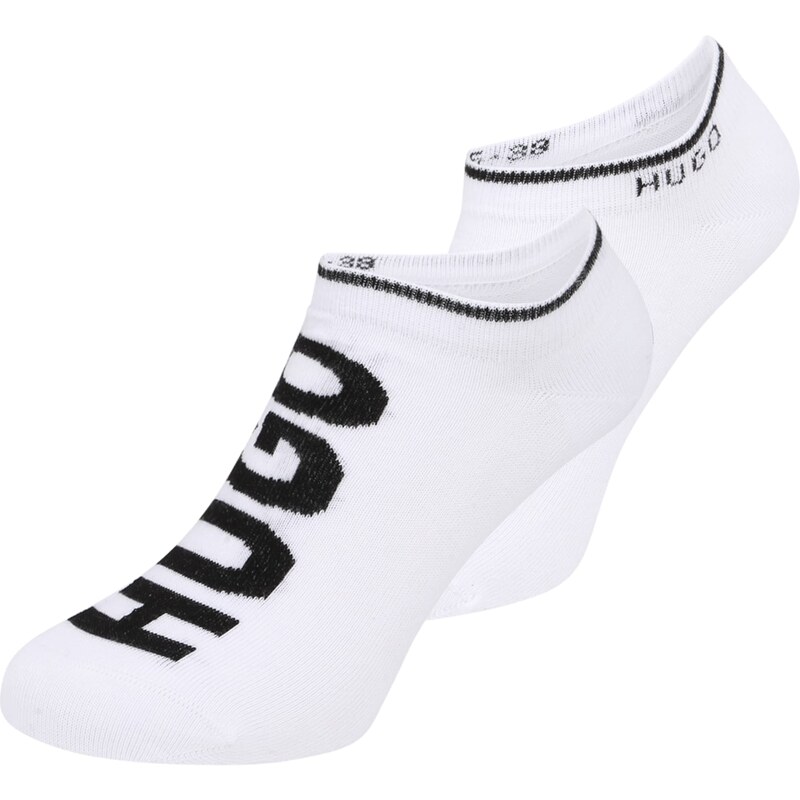 HUGO Ťapky čierna / biela 35449522