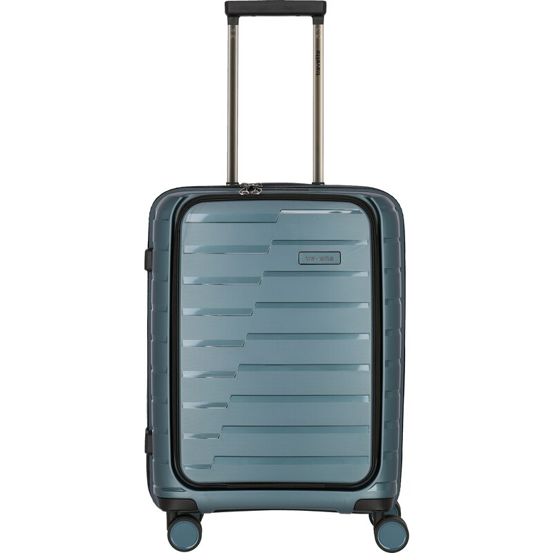 Palubný kufor na notebook Travelite Air Base 4wFront pocket Ice blue 32970332