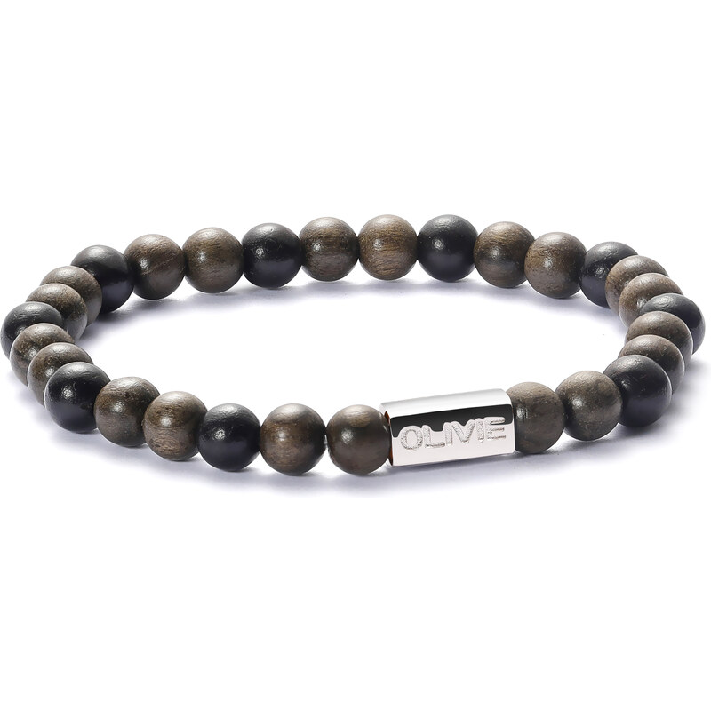 Olivie Korálkový náramok WOOD XL 7001 34252387