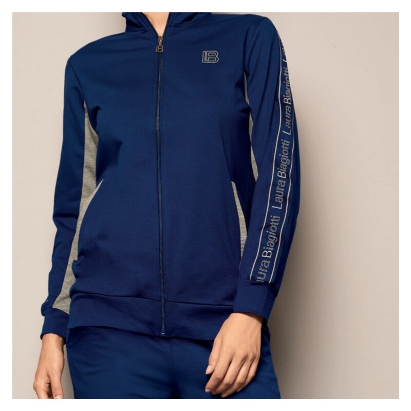 Tepláková súprava Laura Biagiotti Terry Grigio 56369278