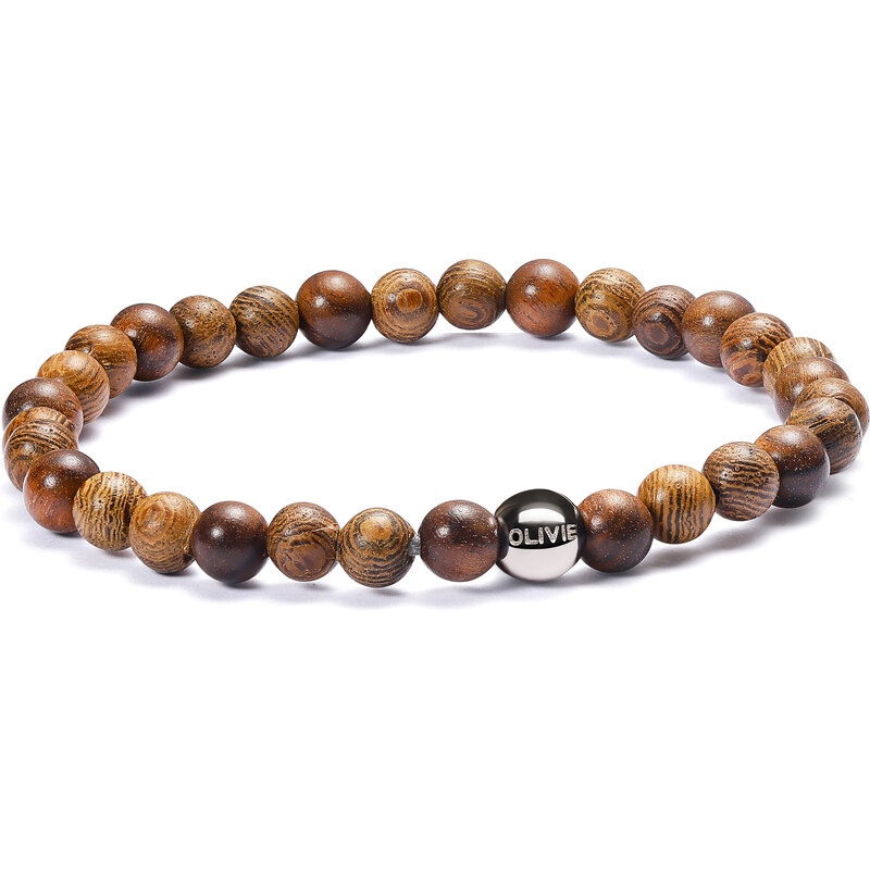 Olivie Korálkový náramok WOOD 6050 33506927
