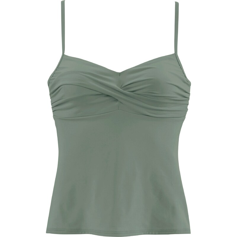 s.Oliver Tankinový top olivová 56225201