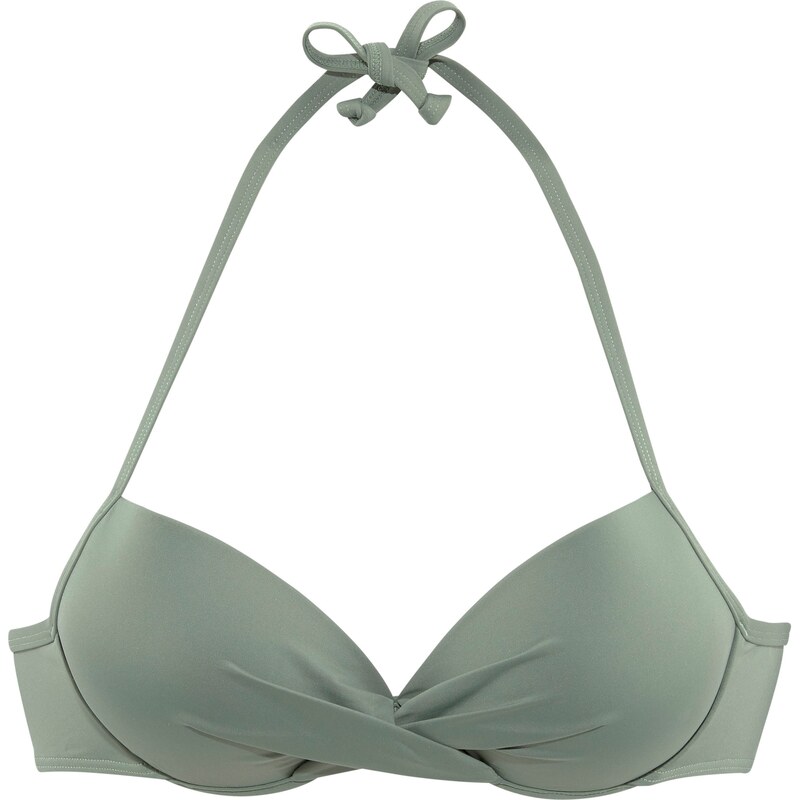 s.Oliver Bikinový top olivová 54232036