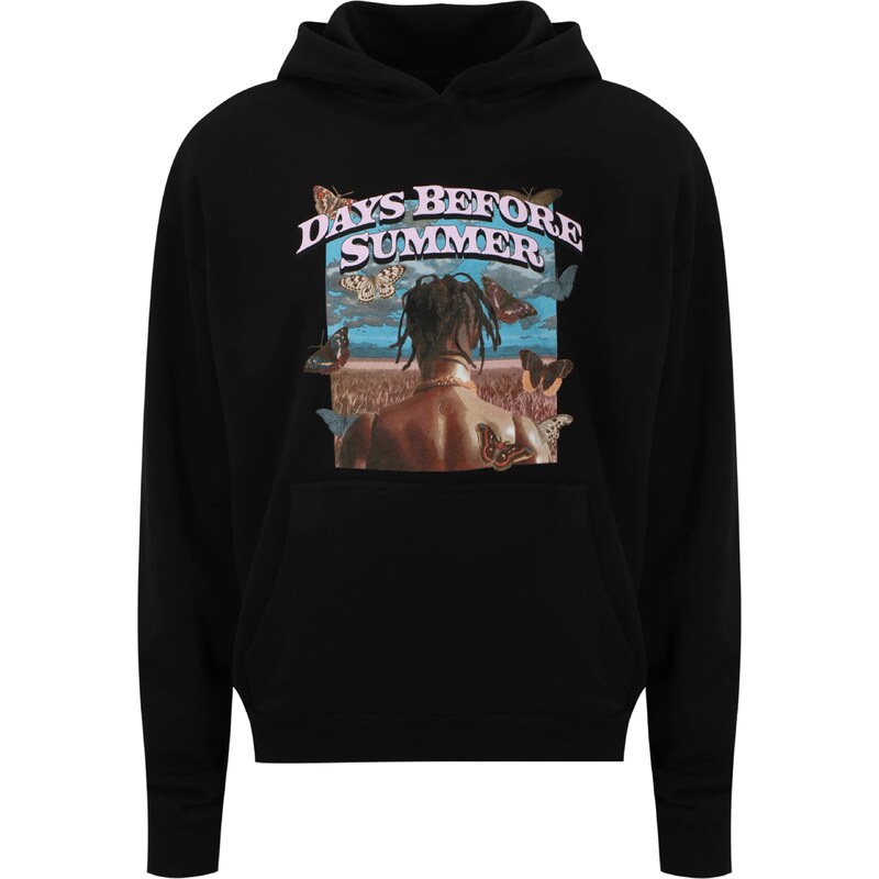 Mister Tee Mikina Days before Summer svetlomodrá / hnedá / čierna / 63134274