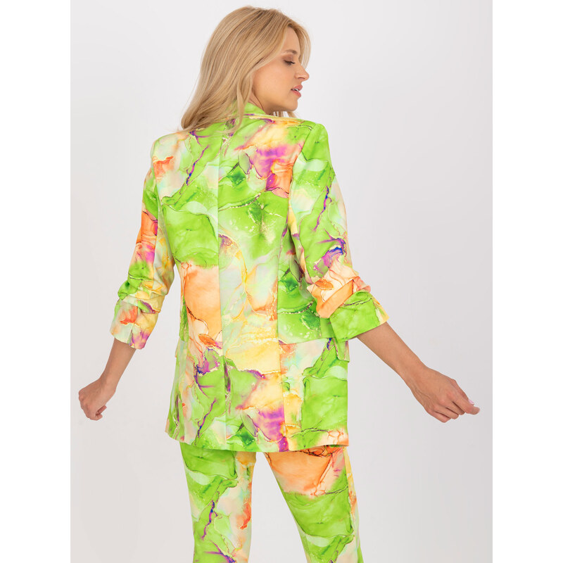 Italy Moda Blazer-DHJ-MA-7684A-1.22X-Light Green 64684950