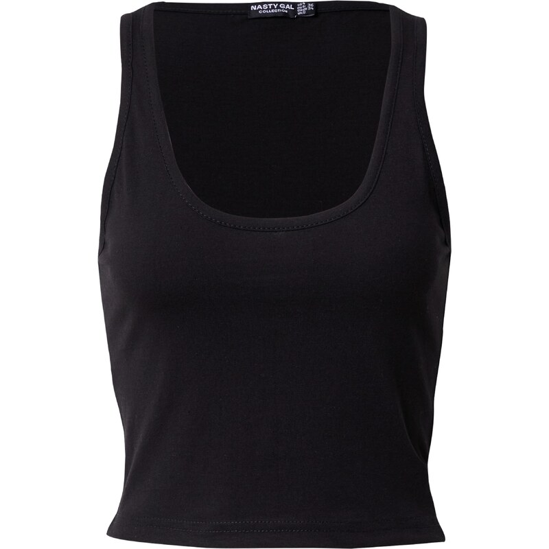 Nasty Gal Top čierna 58421177
