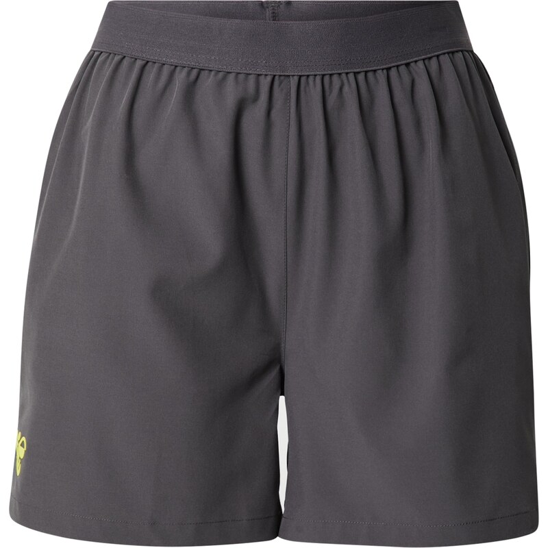 Hummel Športové nohavice žltá / tmavosivá 63142035