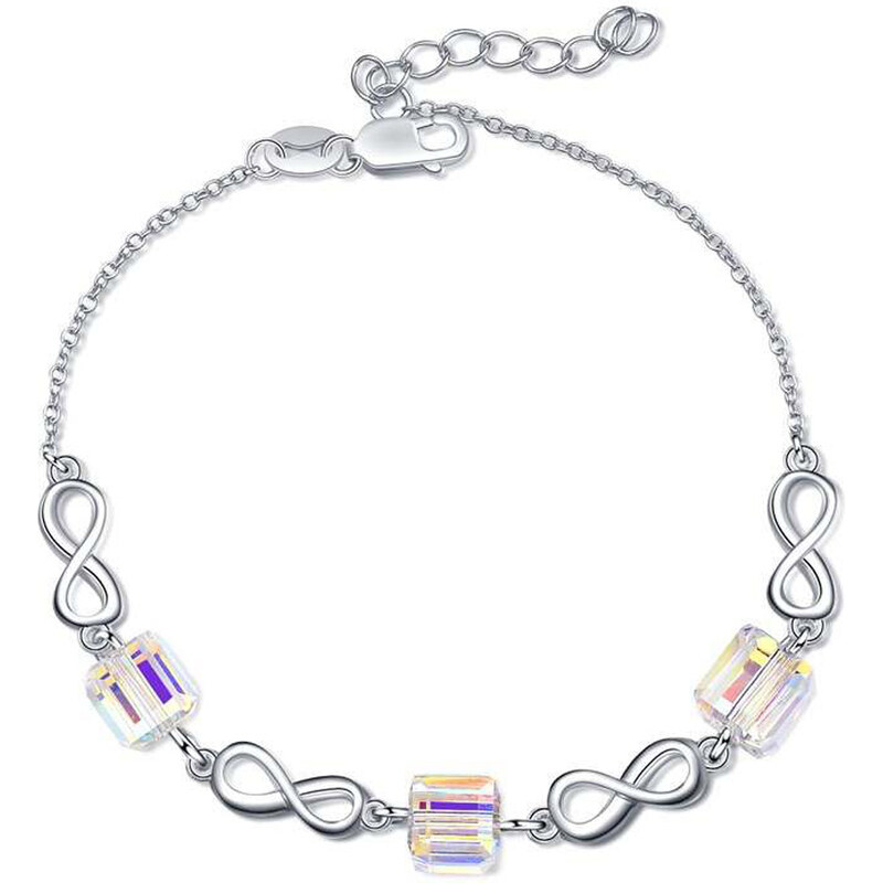 Dámsky strieborný náramok DERIN 33042462