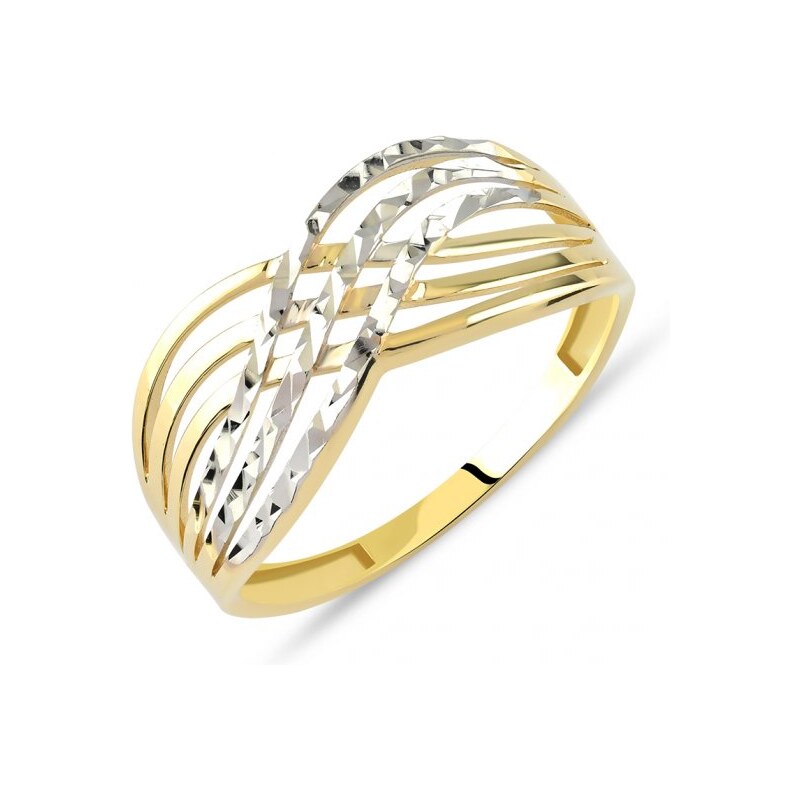 Lillian Vassago Zlatý prsteň LLV85-GR045