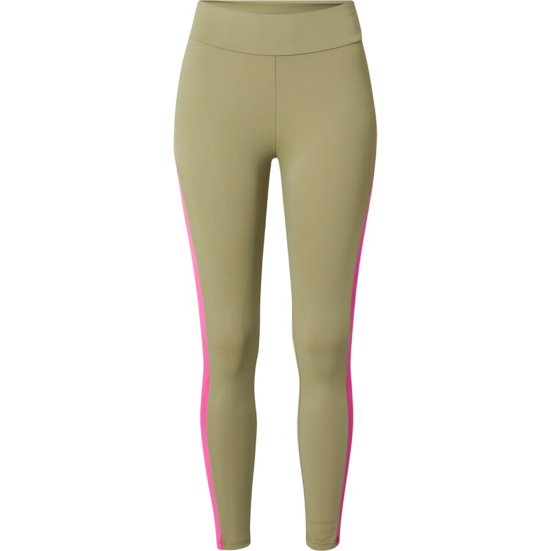 Urban Classics Legíny kaki / neónovo ružová 66404118