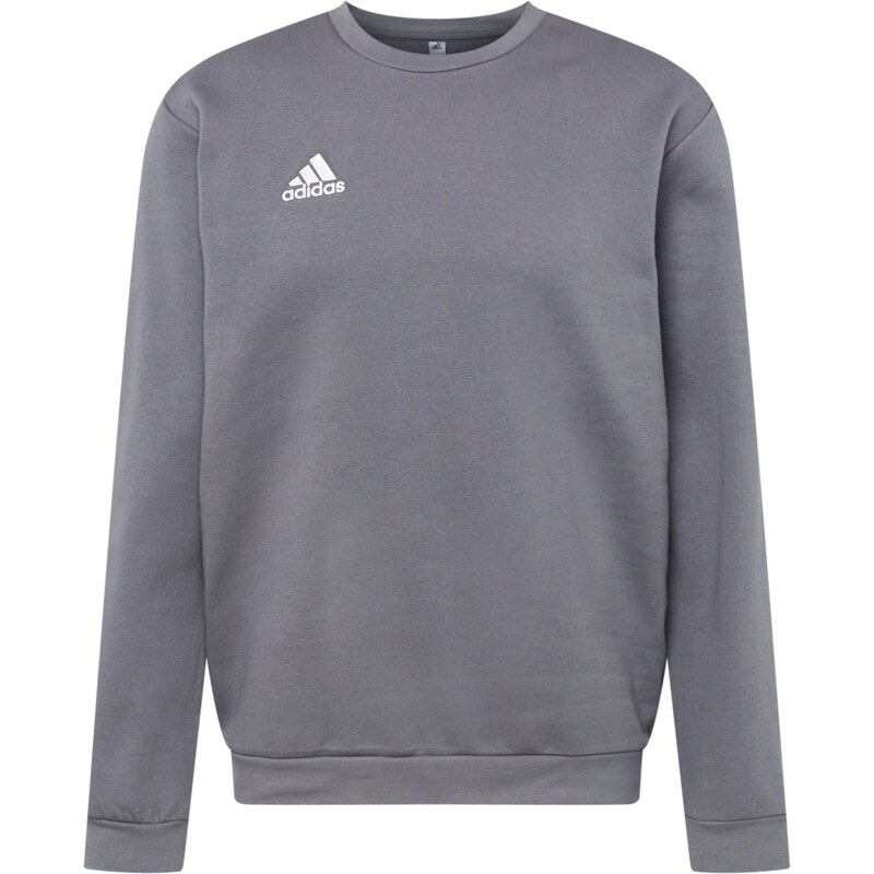 ADIDAS PERFORMANCE Športová mikina Entrada 22 sivá melírovaná / biela 33110061
