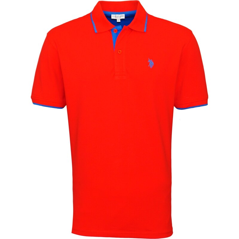 U.S. POLO ASSN. Tričko svetlomodrá / červená 67101606