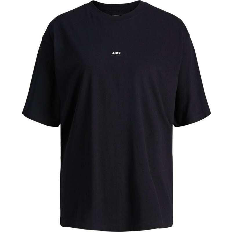 JJXX Oversize tričko Andrea čierna / biela 37776165