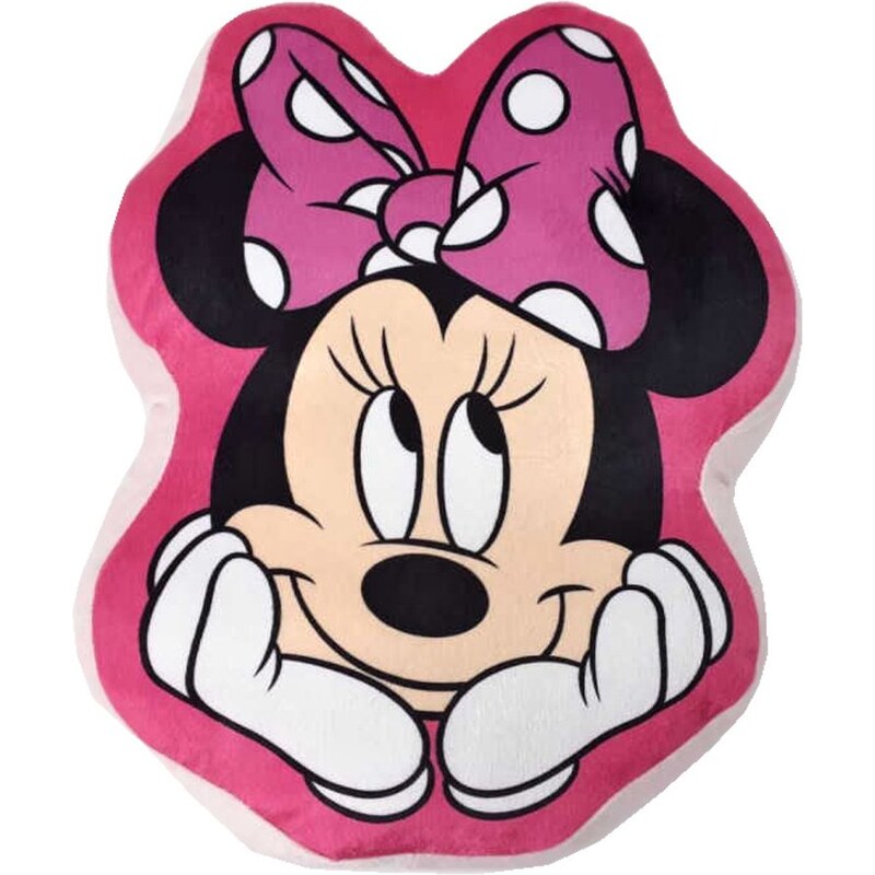 Setino Tvarovaný 3D vankúš s tvárou Minnie Mouse - Disney