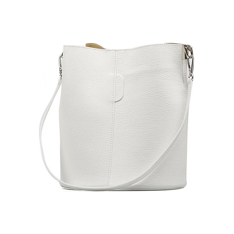 Blaire Kožená kabelka Nita biela 64987799