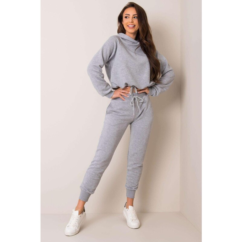 MladaModa Tepláková súprava Adoria šedá 33142045