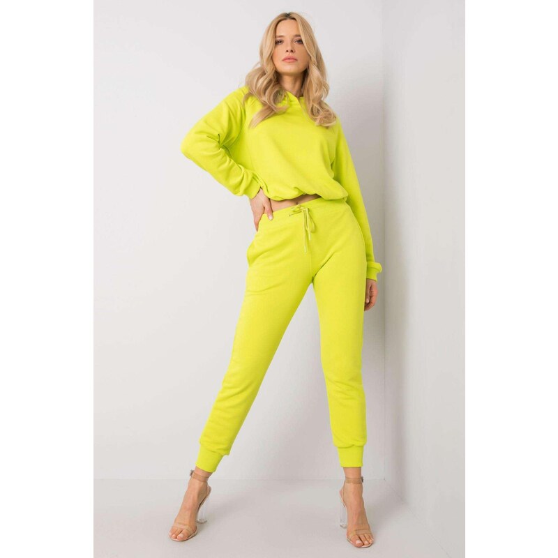 MladaModa Tepláková súprava Adoria neónovo zelená 33142051