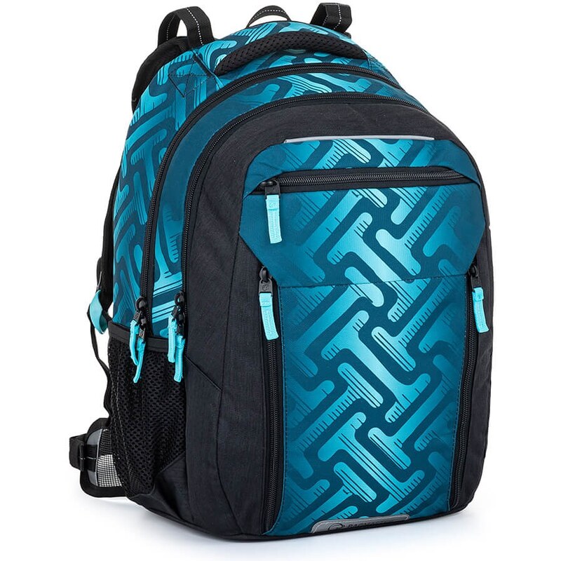 Bagmaster školský batoh PORTO 22 C modrý 63410107