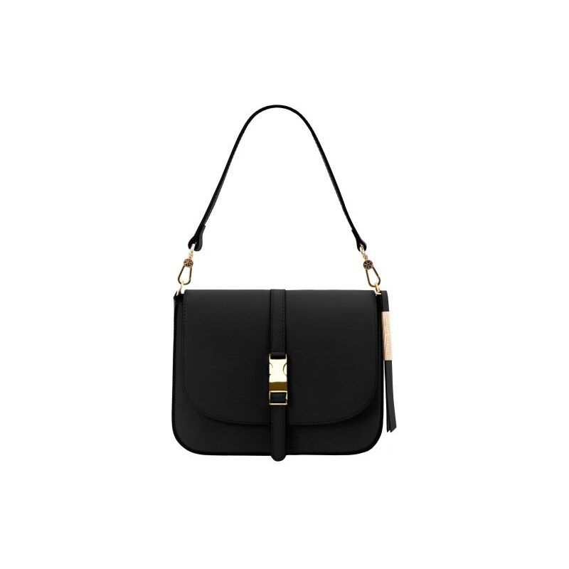 Kožená kabelka cez rameno Nausica Tuscany Leather 66438164