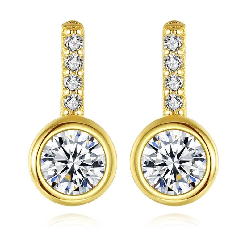 Lindas Jewelry Strieborné pozlátené náušnice Pure Ag 925/1000 IN361 33275346