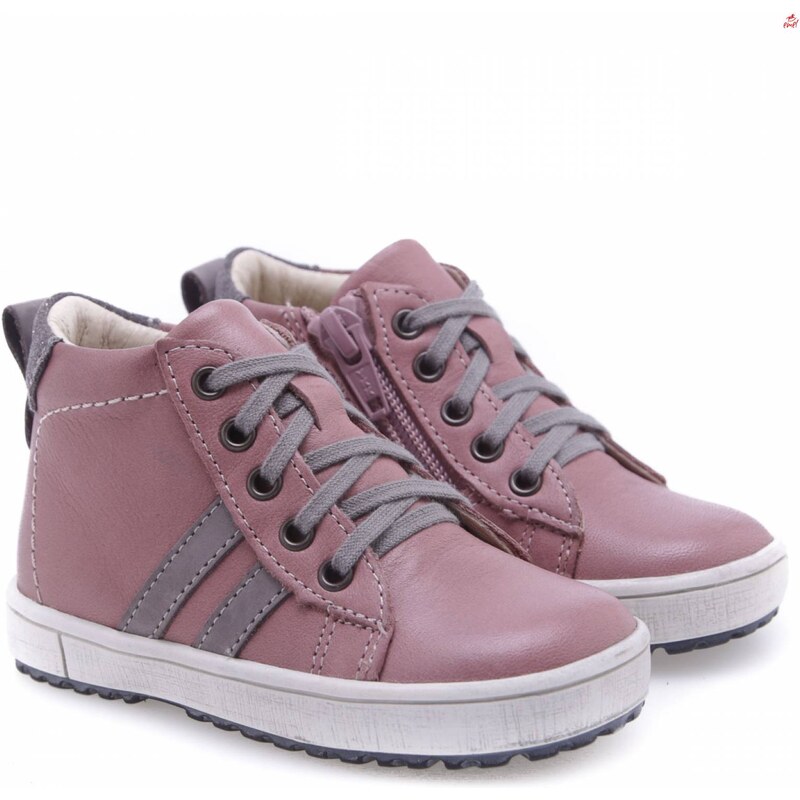 Detské kožené topánočky Emel E2636-14 ružová 46771491