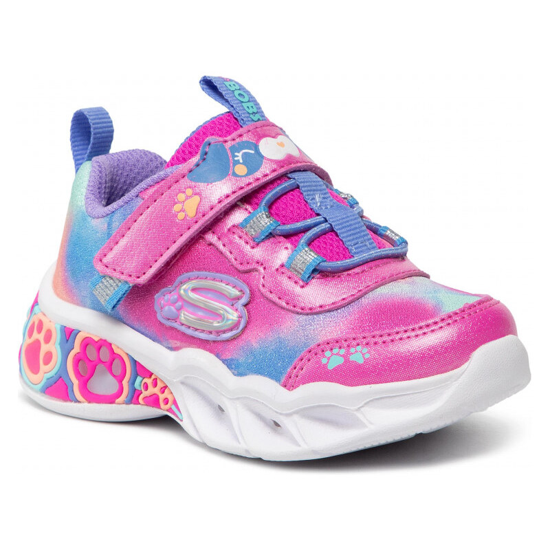 Detské tenisky Skechers Bobs PRETTY PAWS 300100N/PKMT Svietiace 46771488