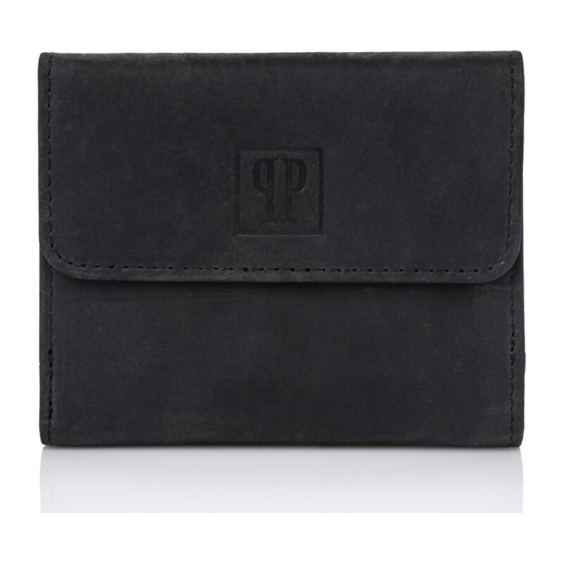 PAOLO PERUZZI Dámska kožená peňaženka | čierna T-11-BL 33297253