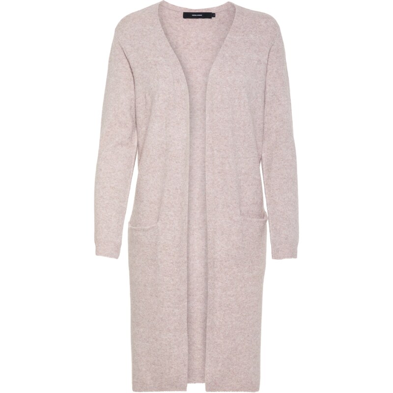 VERO MODA Kardigán Doffy pastelovo ružová 12654336