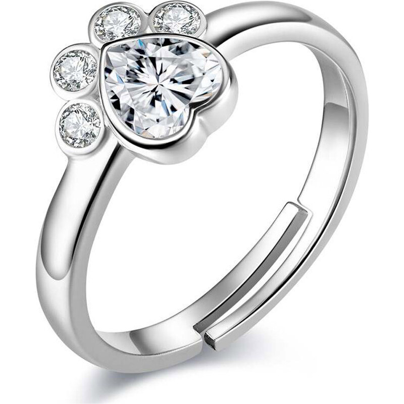 Dámsky strieborný prsteň ZURI 33336634