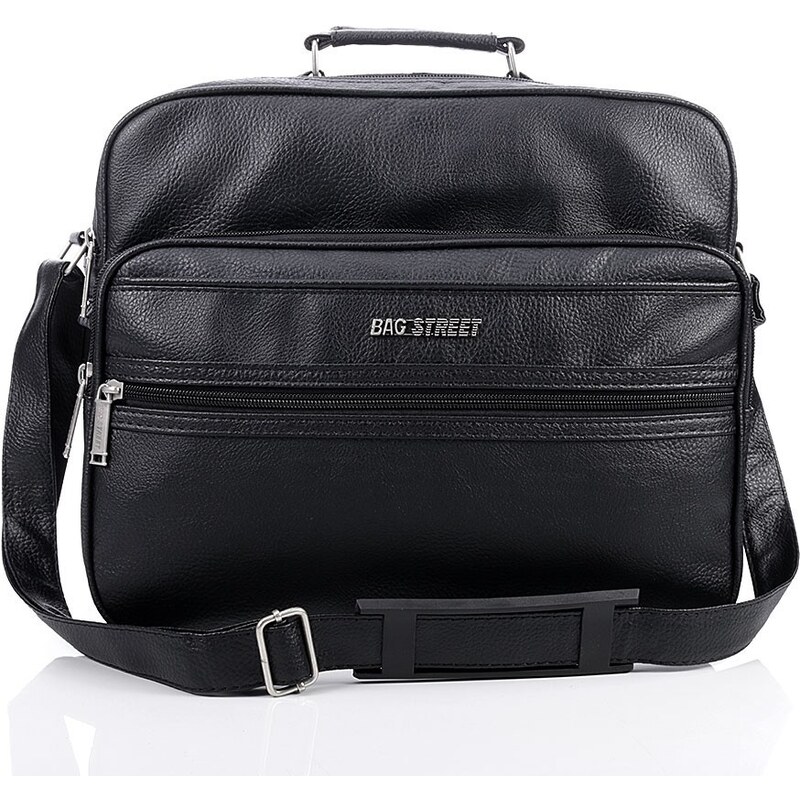 BAG STREET Pánska taška na rameno WORKER BAG | čierna 1801-1 33337562