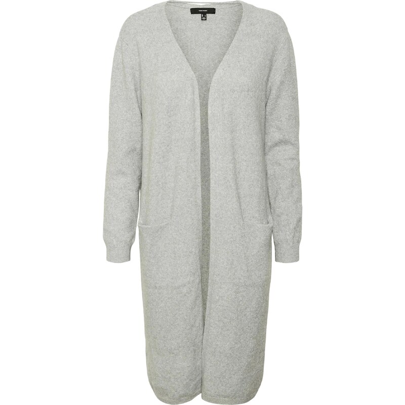 VERO MODA Kardigán Doffy sivá melírovaná 12654337