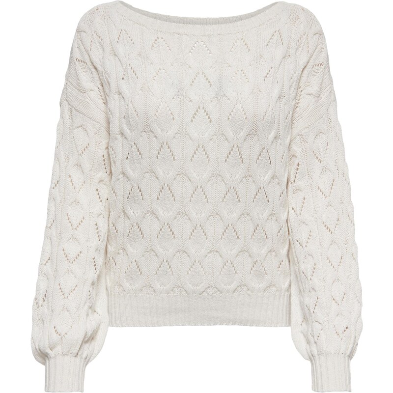 ONLY Sveter ONLBrynn biela ako vlna 20529549