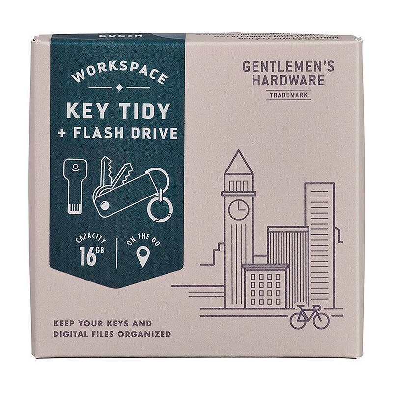 Gentlemen's Hardware Gentelmen's Hardware kľúčenka s USB Flash Drive 16 GB