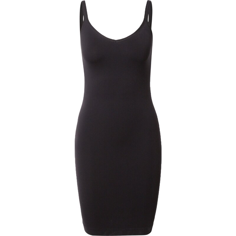 PIECES Korzetové šaty čierna 27995048