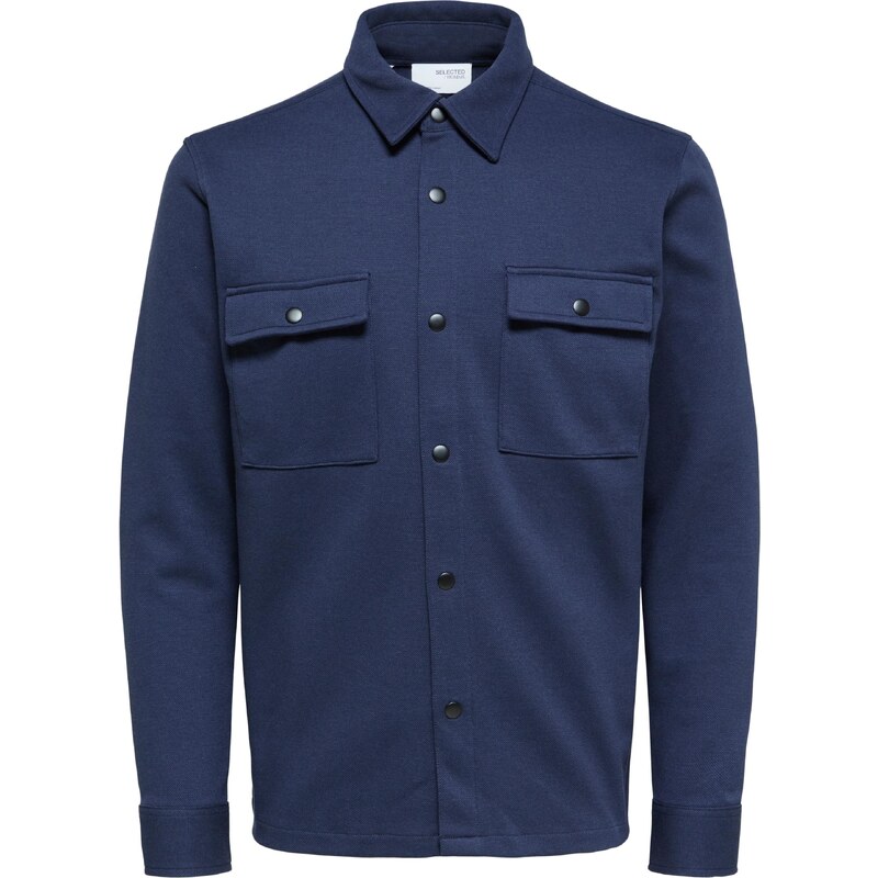 SELECTED Prechodná bunda námornícka modrá 33832812