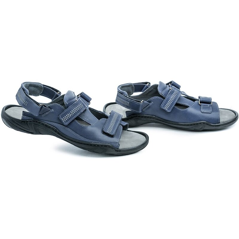 Koma 71 modré pánske nadmerné sandále