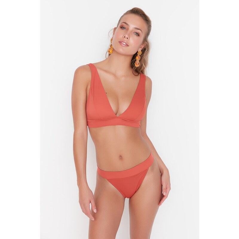 Dámske bikinové nohavičky Trendyol High Waist 50608699