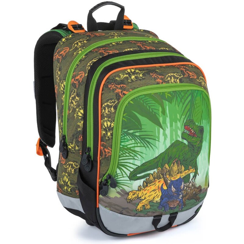 Bagmaster ALFA 21 C školský batoh - dinosaurus 32078144