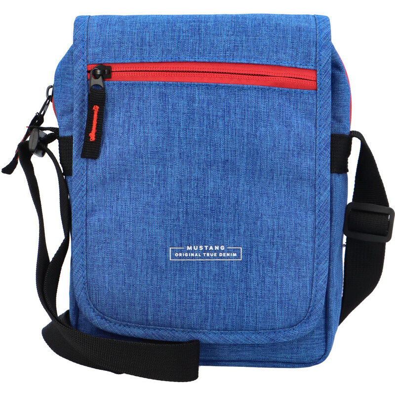 Látková crossbody taška modrá - Mustang Javery modrá 56864282