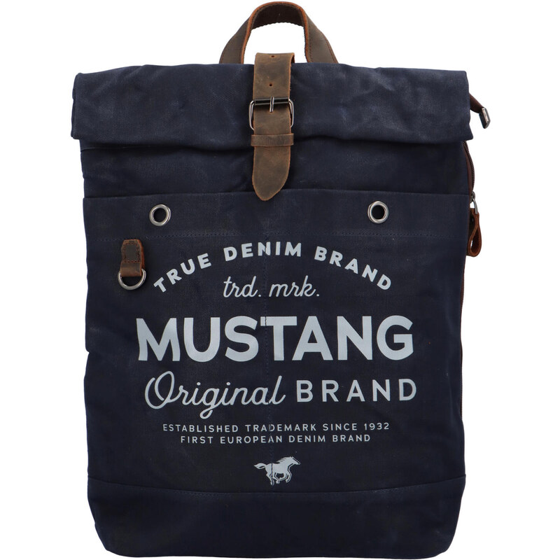 Moderný batoh tmavomodrý - Mustang Kendler tmavo modra 64001459