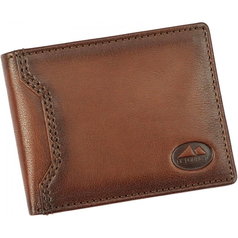 El Forrest Pánska kožená peňaženka El Forrest 2916/A-29 RFID hnedá 33517697