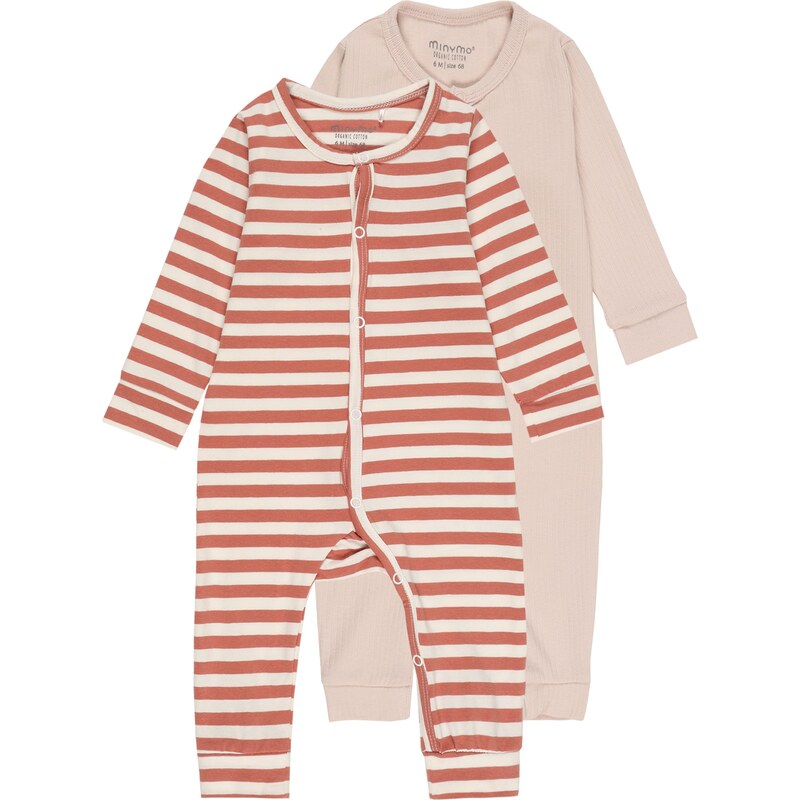 MINYMO Overal ružová / hrdzavo červená 66865637
