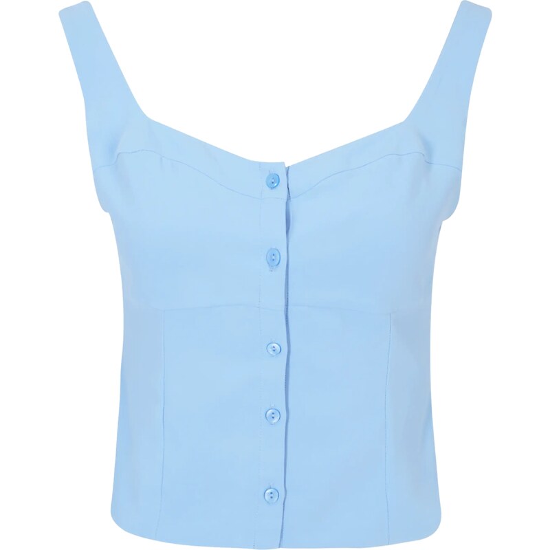 Abercrombie & Fitch Top svetlomodrá 54232393
