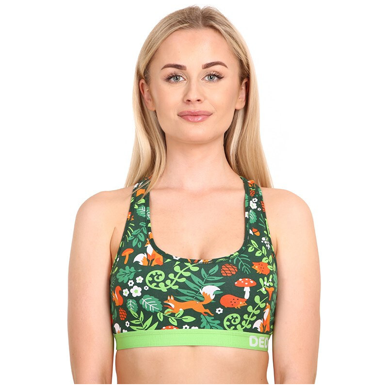 Veselá dámska podprsenka Dedoles Lesné zvieratká (D-W-UN-B-C-C-1366) 32481280